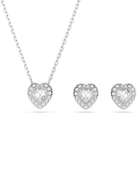 SWAROVSKI Bộ Trang Sức SS25 Capsule:Set Agl Whi/Rhs OS