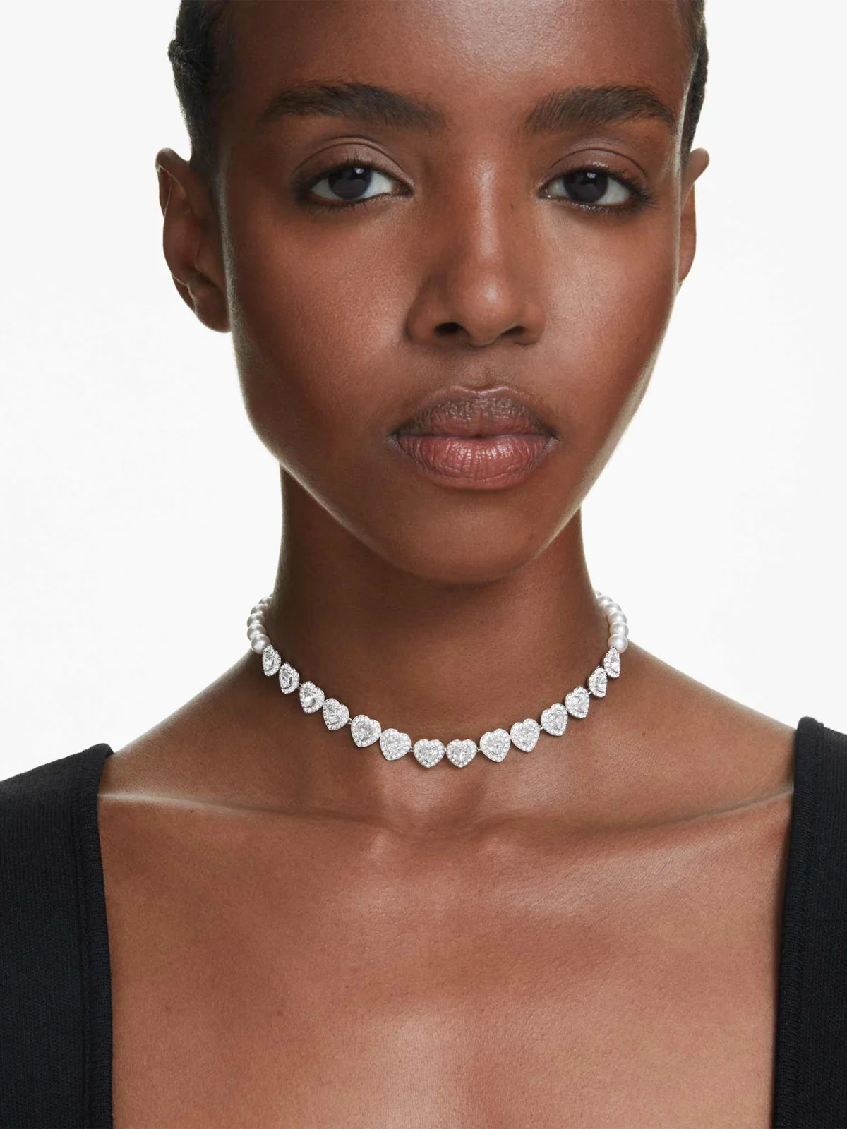 SWAROVSKI Vòng Cổ SS25 Capsule:Choker Cry/Rhs OS