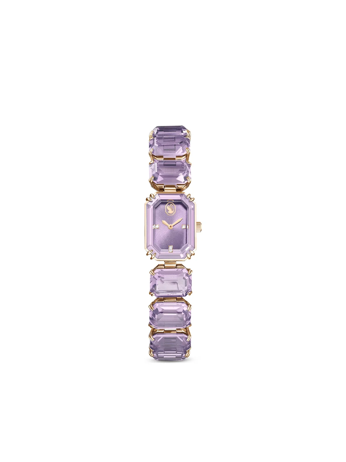 SWAROVSKI Đồng Hồ Millenia:Mb Mauve/Mauve/Pcg