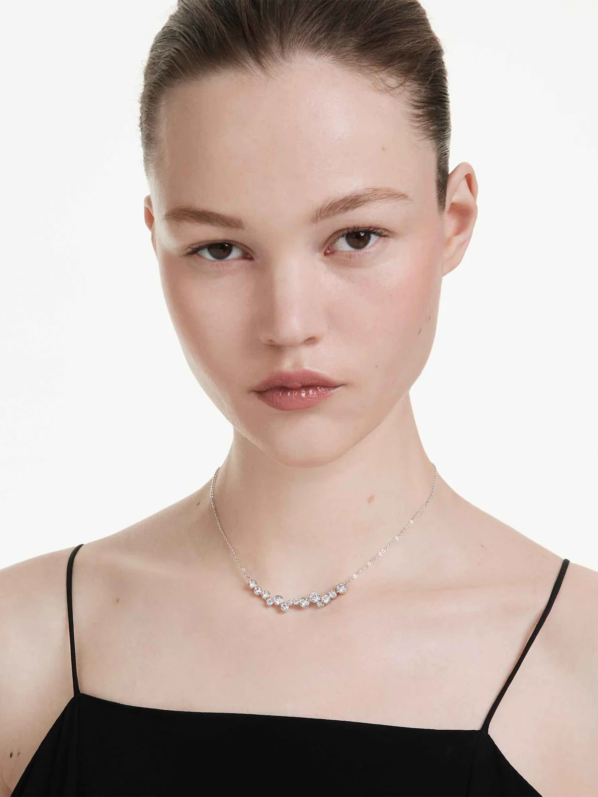 SWAROVSKI Vòng Cổ Constella:Pend Cry/Rhs