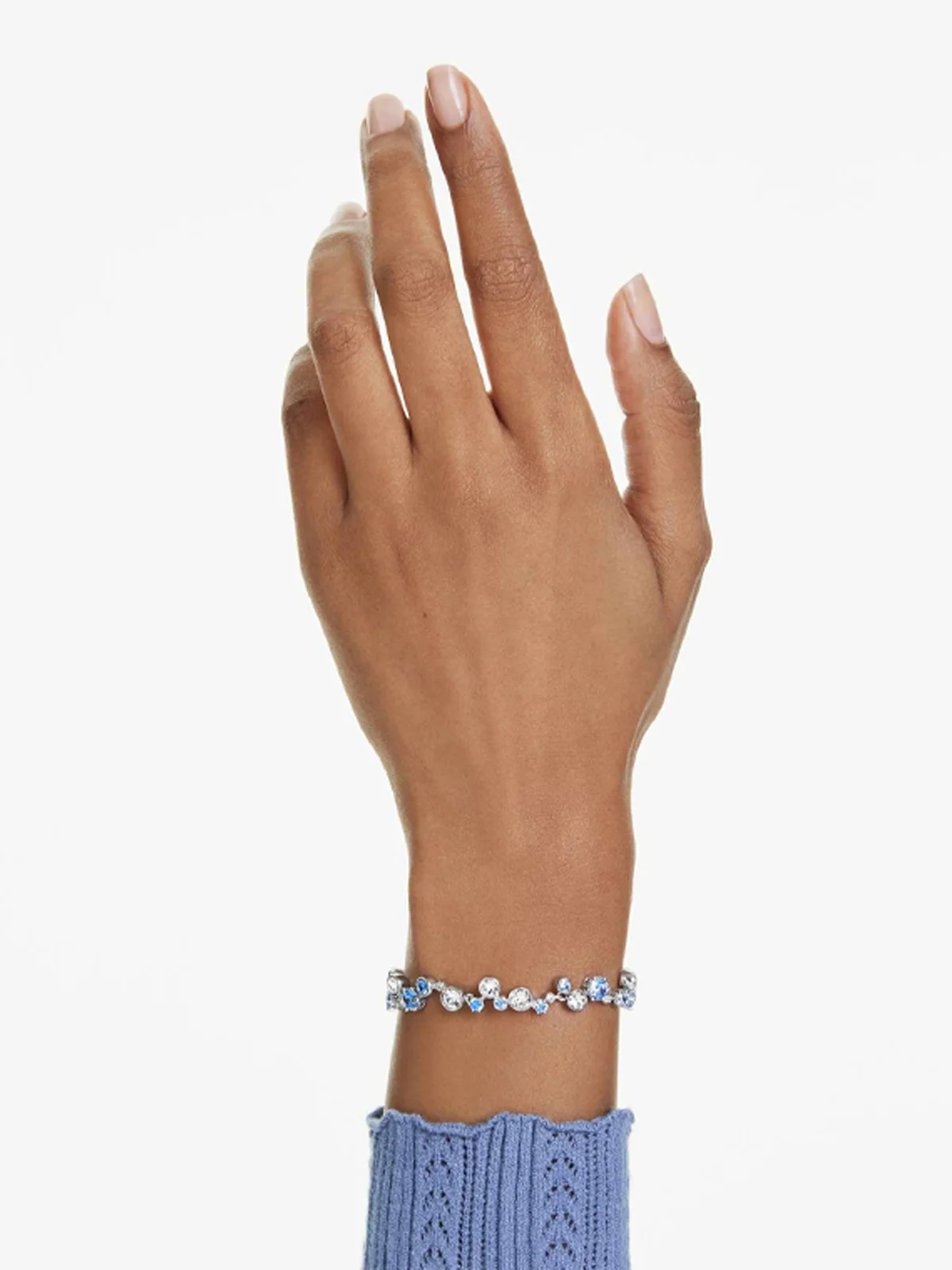 SWAROVSKI Vòng Tay Constella:Cb Blu/Rhs M
