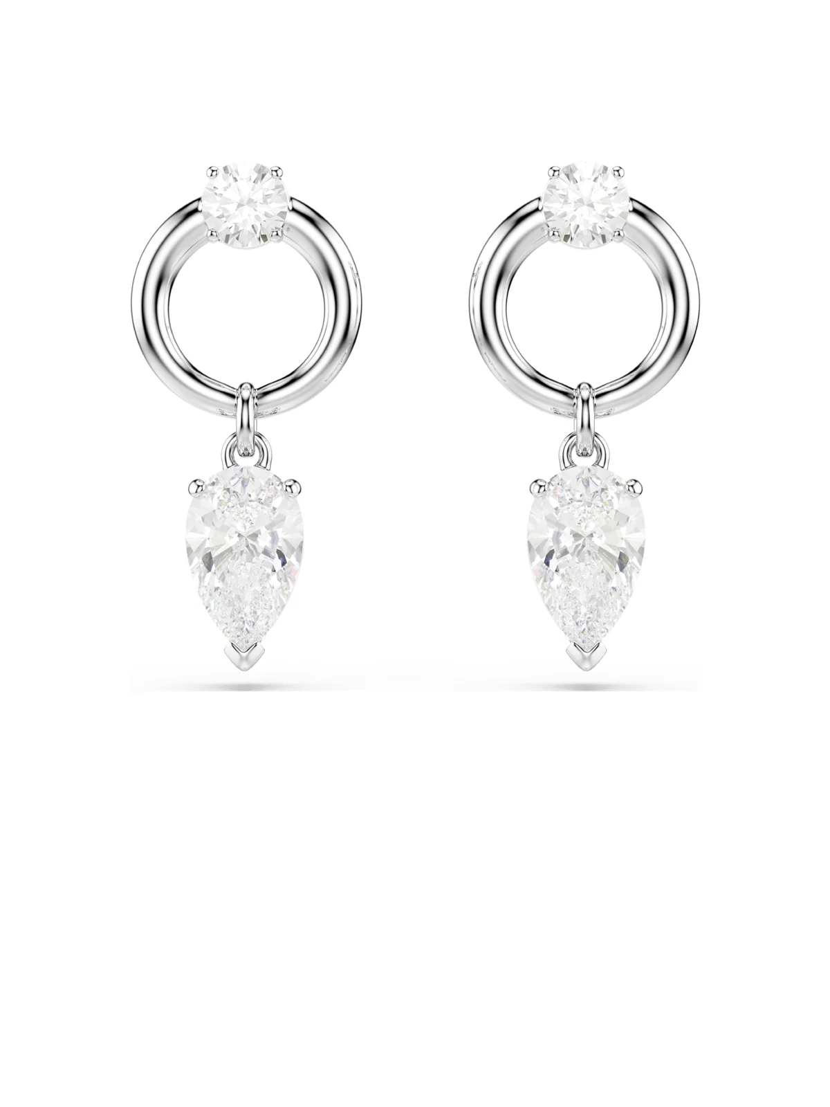 SWAROVSKI Bông Tai Mesmera:Pe Whi/Rhs