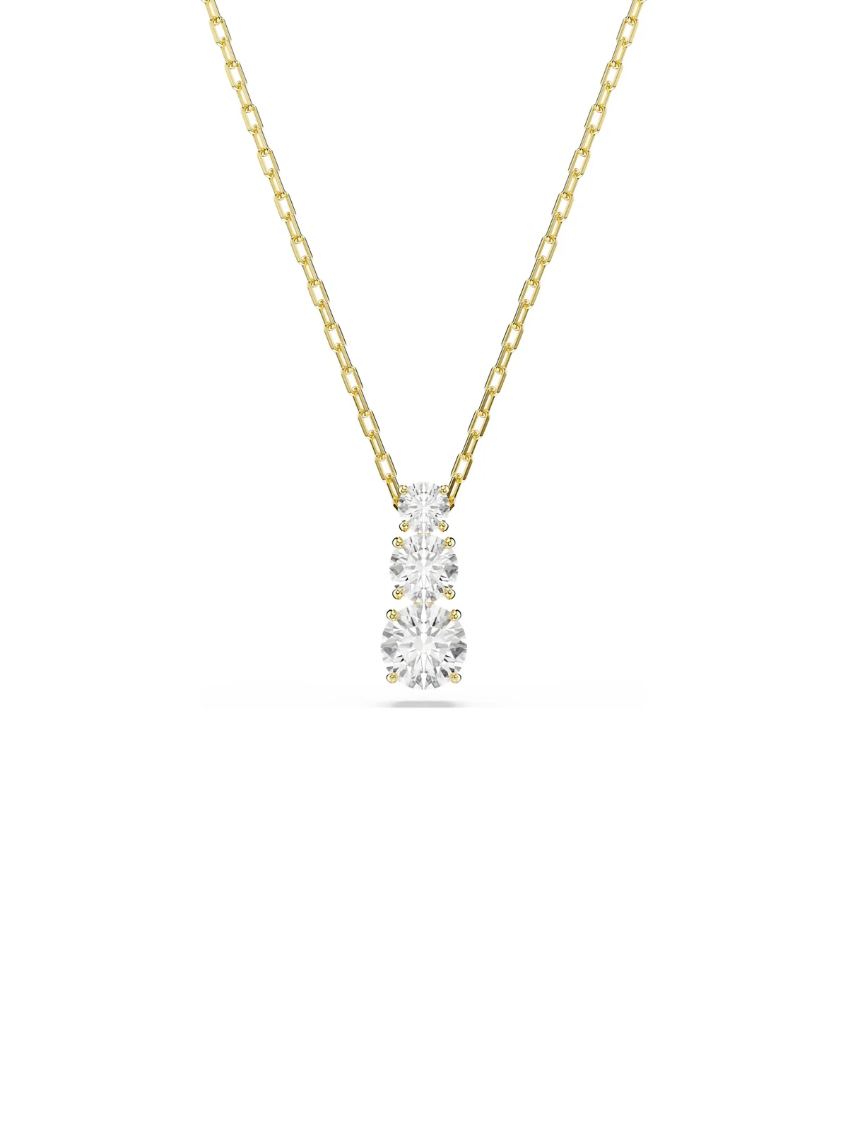 SWAROVSKI Vòng Cổ Stilla:Pen Attract Tri Wht/Gos