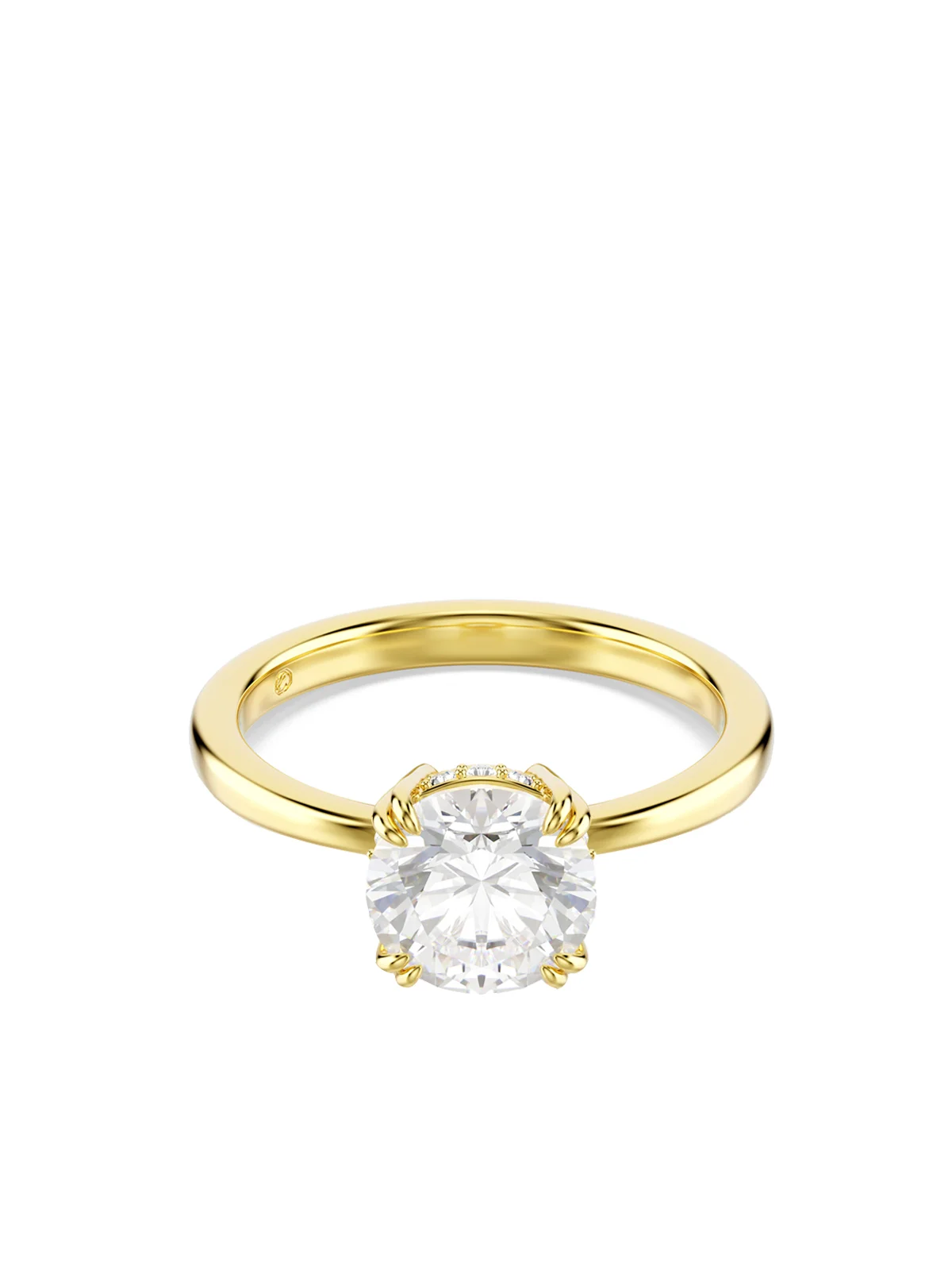 SWAROVSKI Nhẫn Stilla:Ring Rnd White/Gos