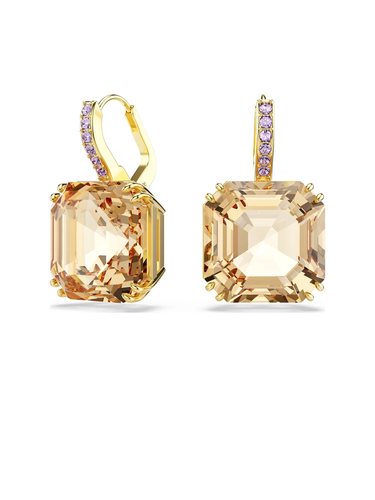 SWAROVSKI Bông Tai Millenia:Pe Square Lcto/Gos