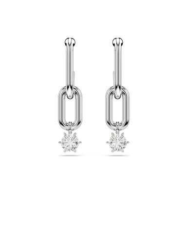 SWAROVSKI Bông Tai Constella:Pe Whi/Rhs