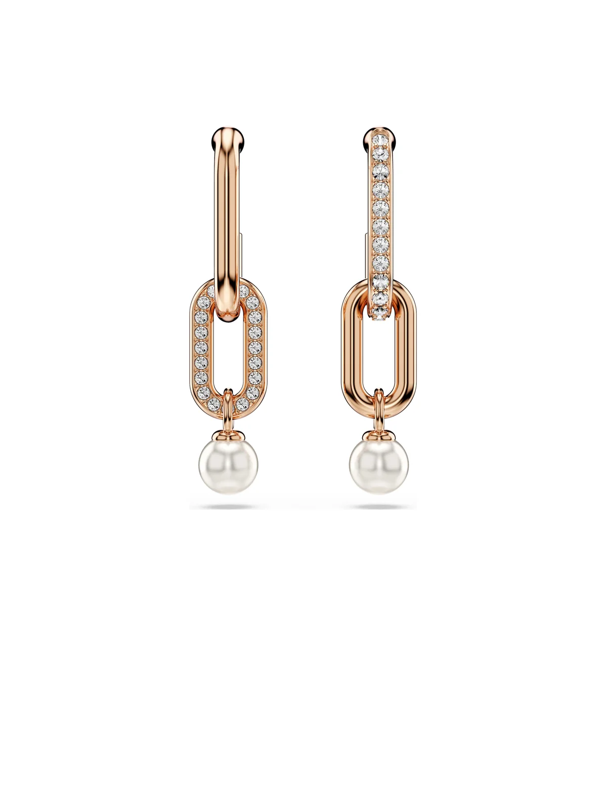SWAROVSKI Bông Tai Constella:Pe Whi/Ros