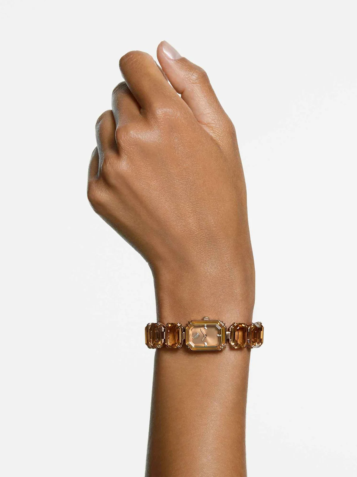SWAROVSKI Đồng Hồ Millenia:Mb Topaz/Topaz/Pcg
