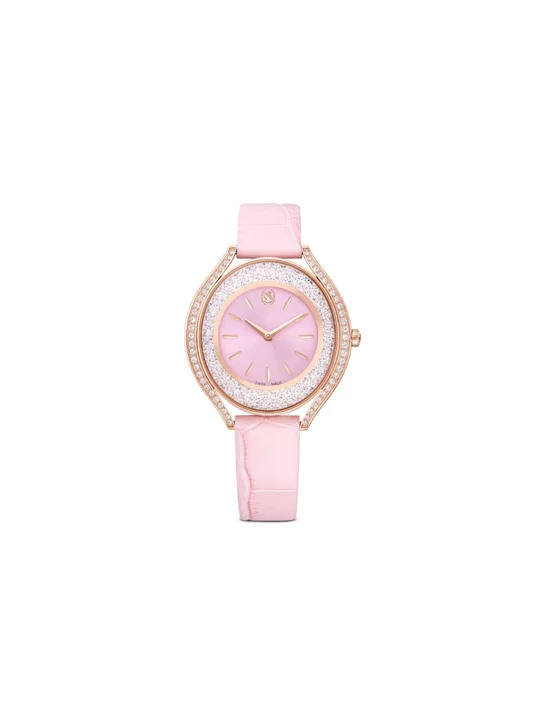 SWAROVSKI Đồng Hồ Crystalline:Ls Pink/Pink/Pro