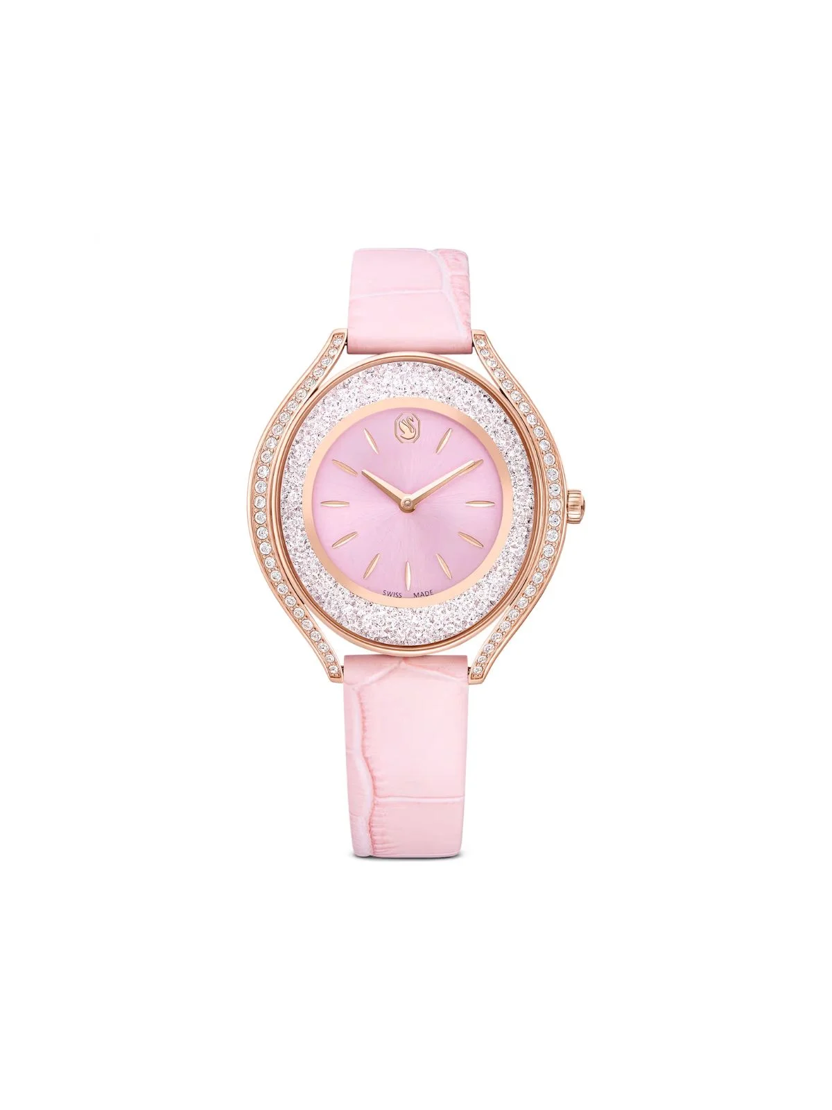 SWAROVSKI Đồng Hồ Crystalline:Ls Pink/Pink/Pro