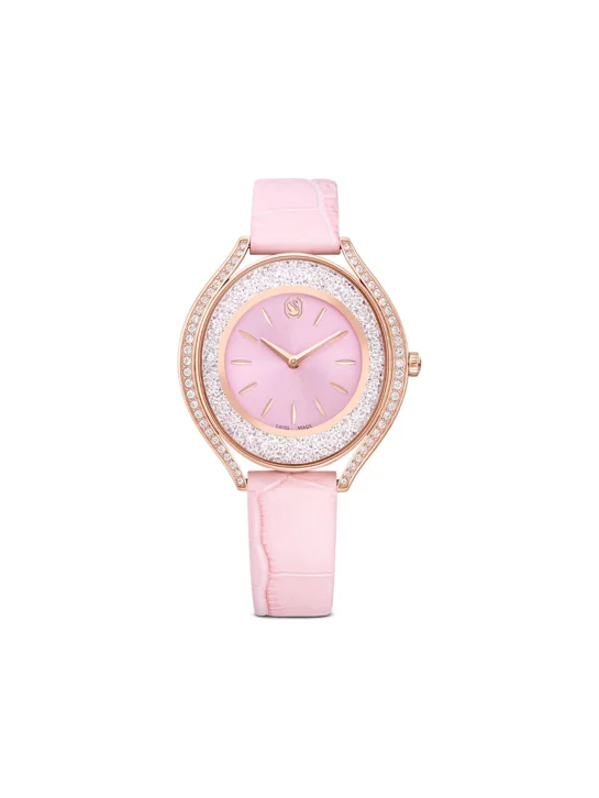 SWAROVSKI Đồng Hồ Crystalline:Ls Pink/Pink/Pro