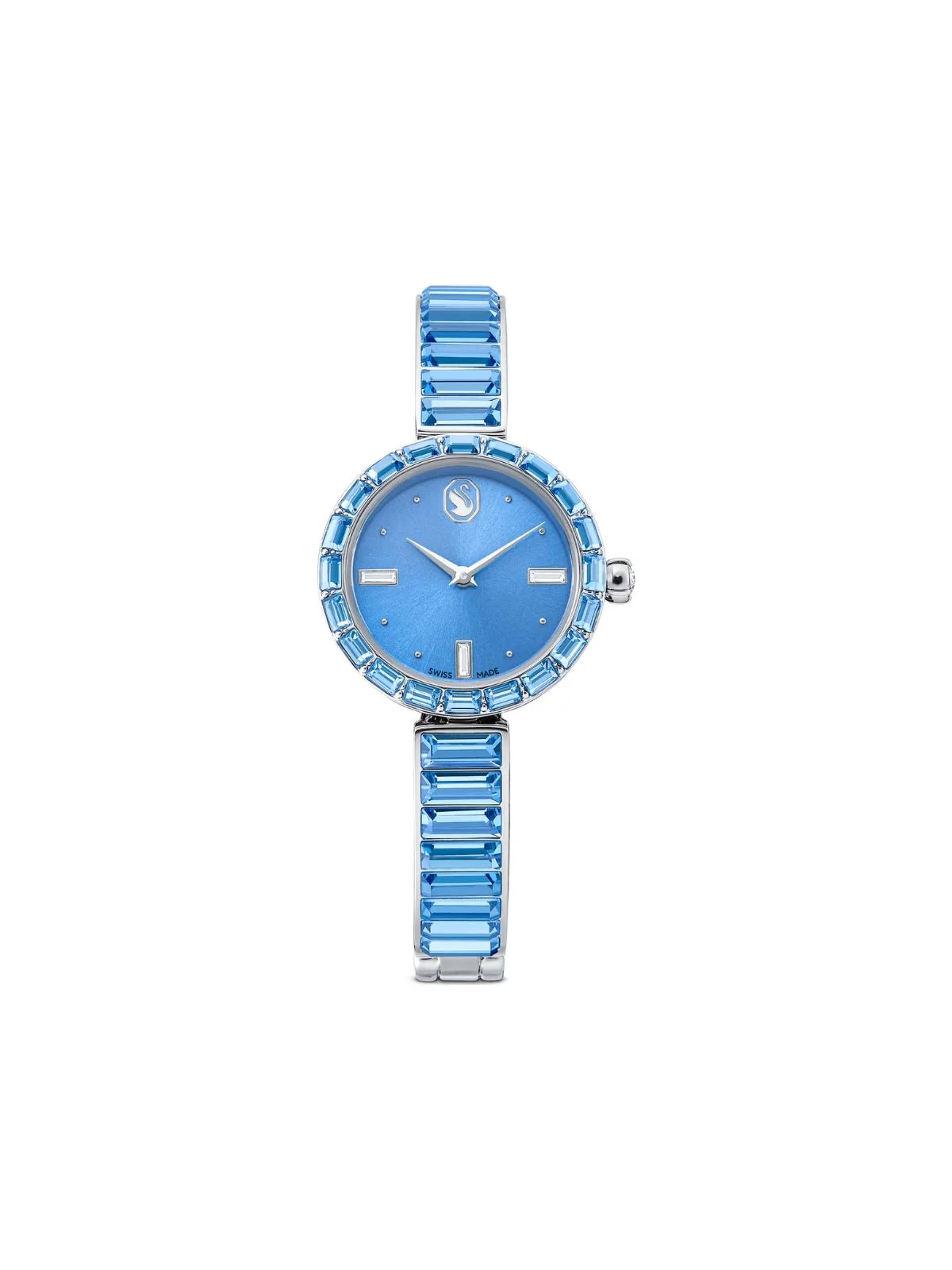 SWAROVSKI Đồng Hồ Matrix:Mb Sts/Lblue/Sts