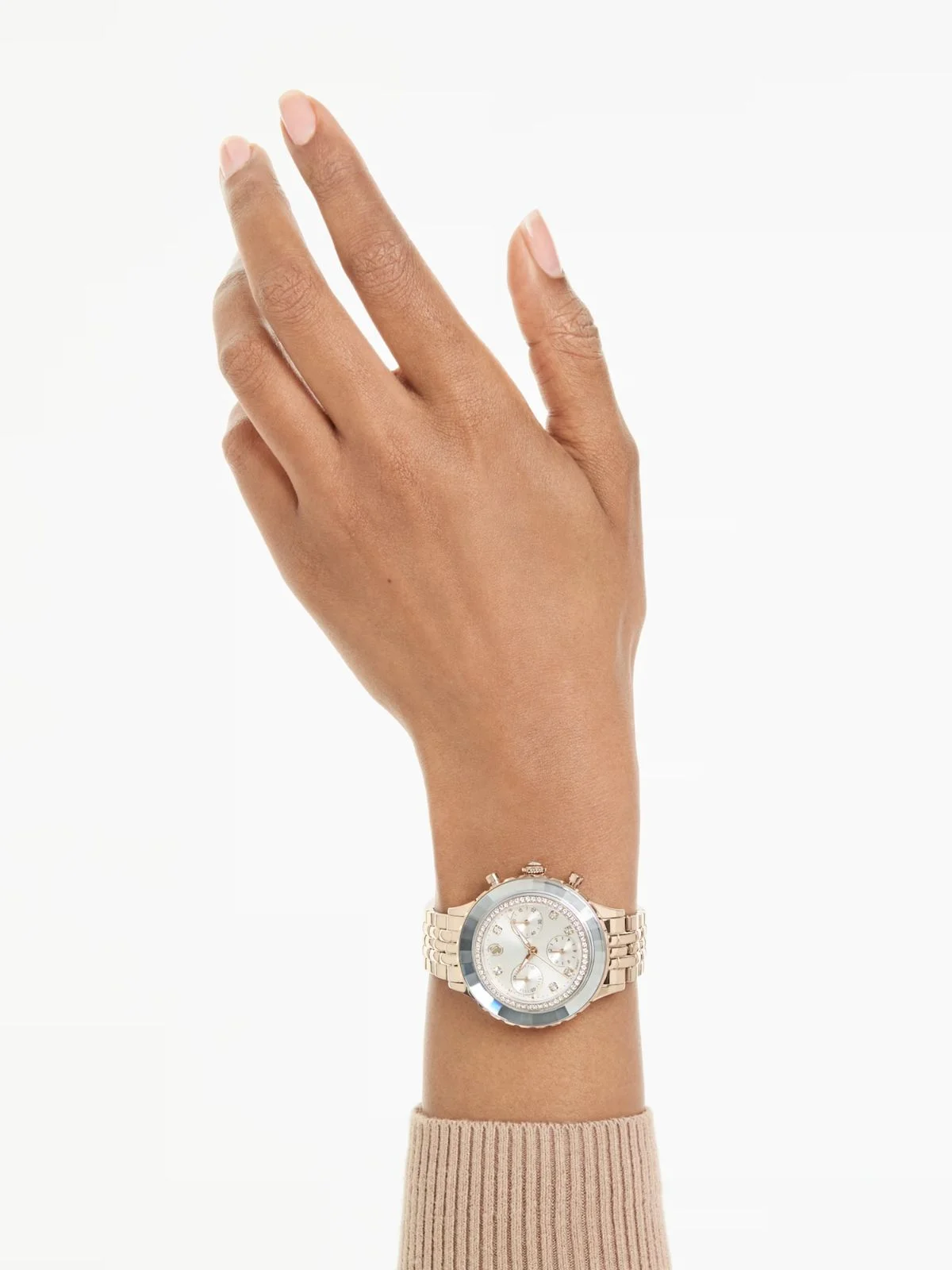SWAROVSKI Đồng Hồ Octea:Mb Pcg/White/Pcg