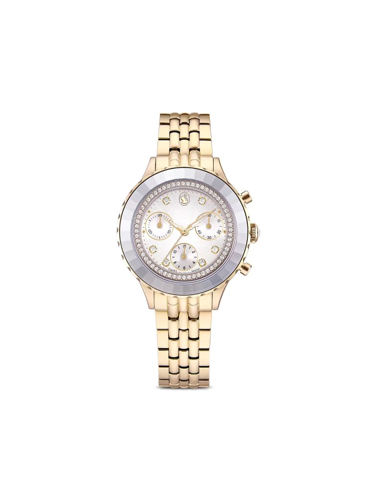 SWAROVSKI Đồng Hồ Octea:Mb Pcg/White/Pcg