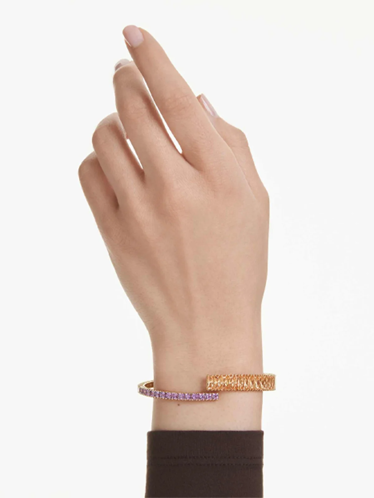 SWAROVSKI Vòng Tay Matrix:Bangle Pur/Top/Gos