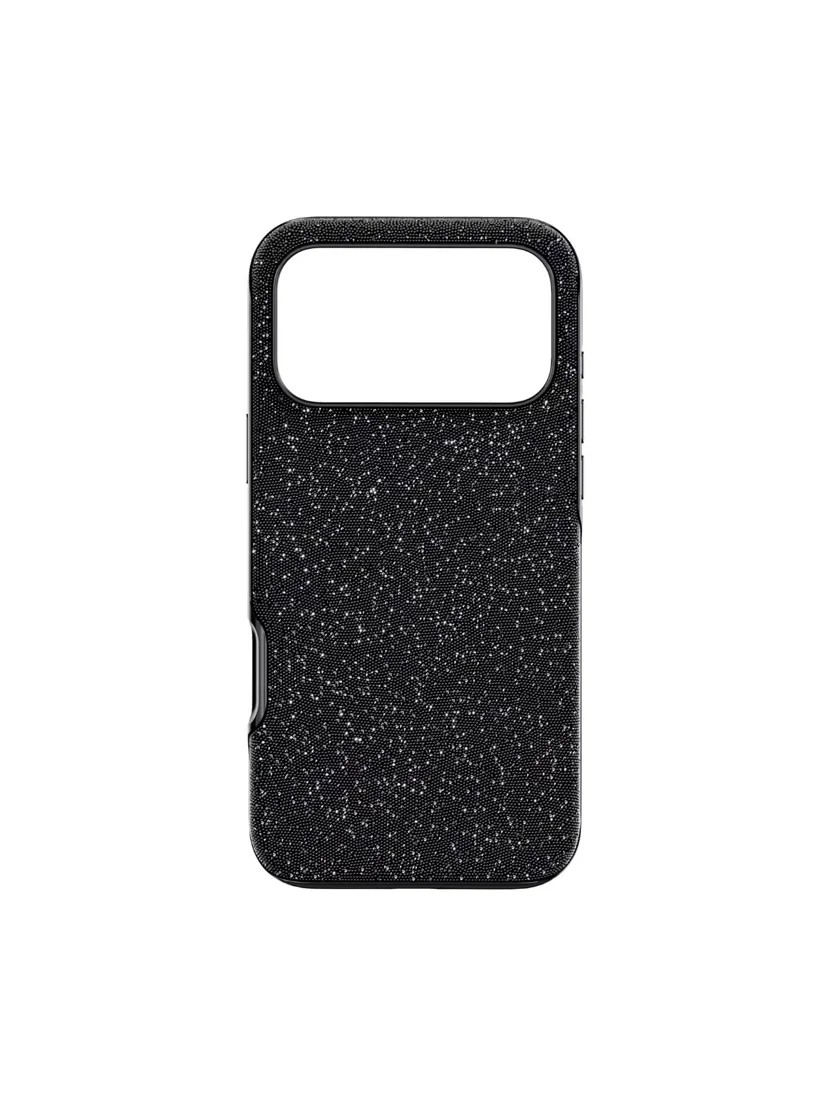 SWAROVSKI Ốp Lưng Điện Thoại High 17 Pro Max:Case Black