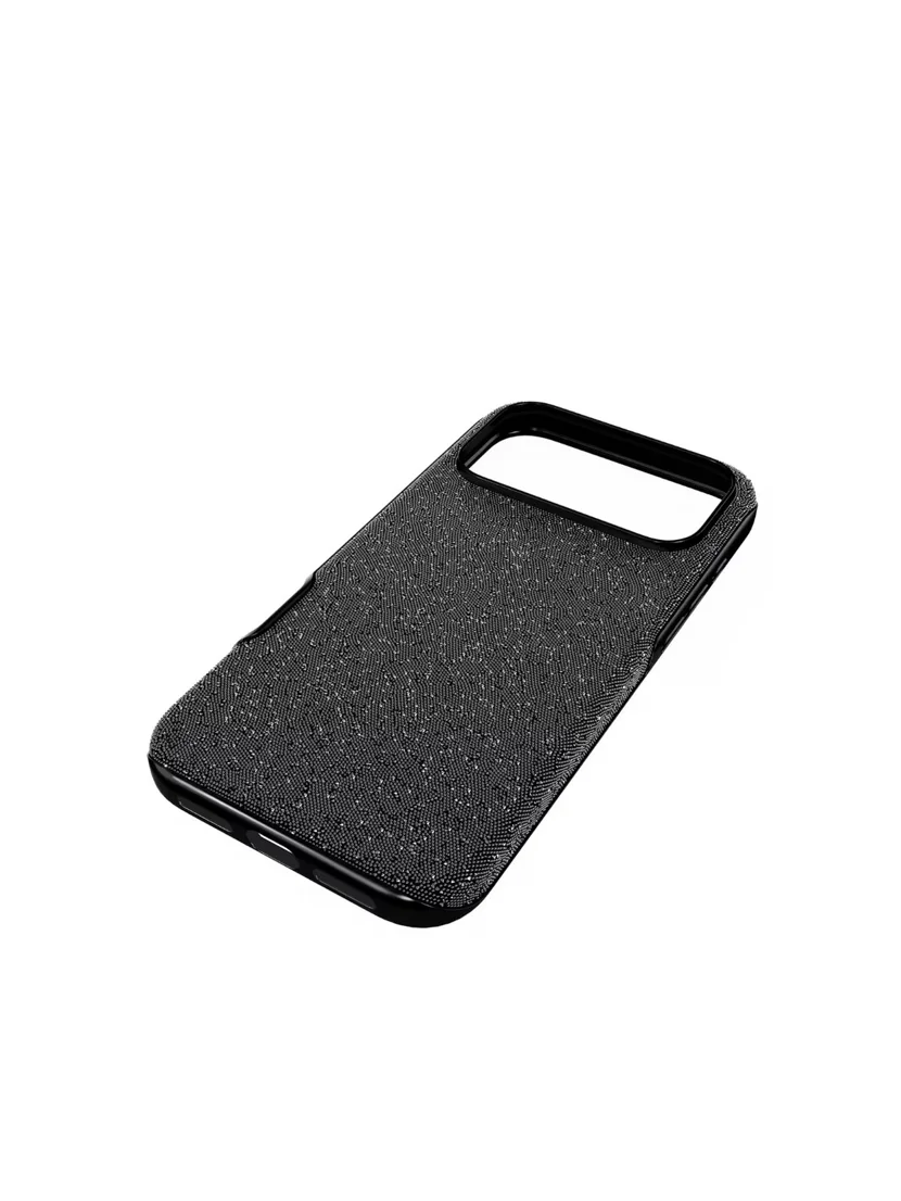 SWAROVSKI Ốp Lưng Điện Thoại High 17 Pro Max:Case Black