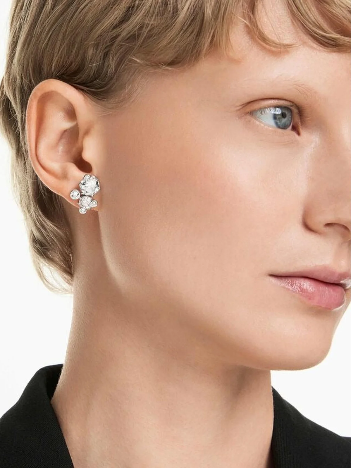 SWAROVSKI Bông Tai Constella:Pe Stud Cry/Rhs