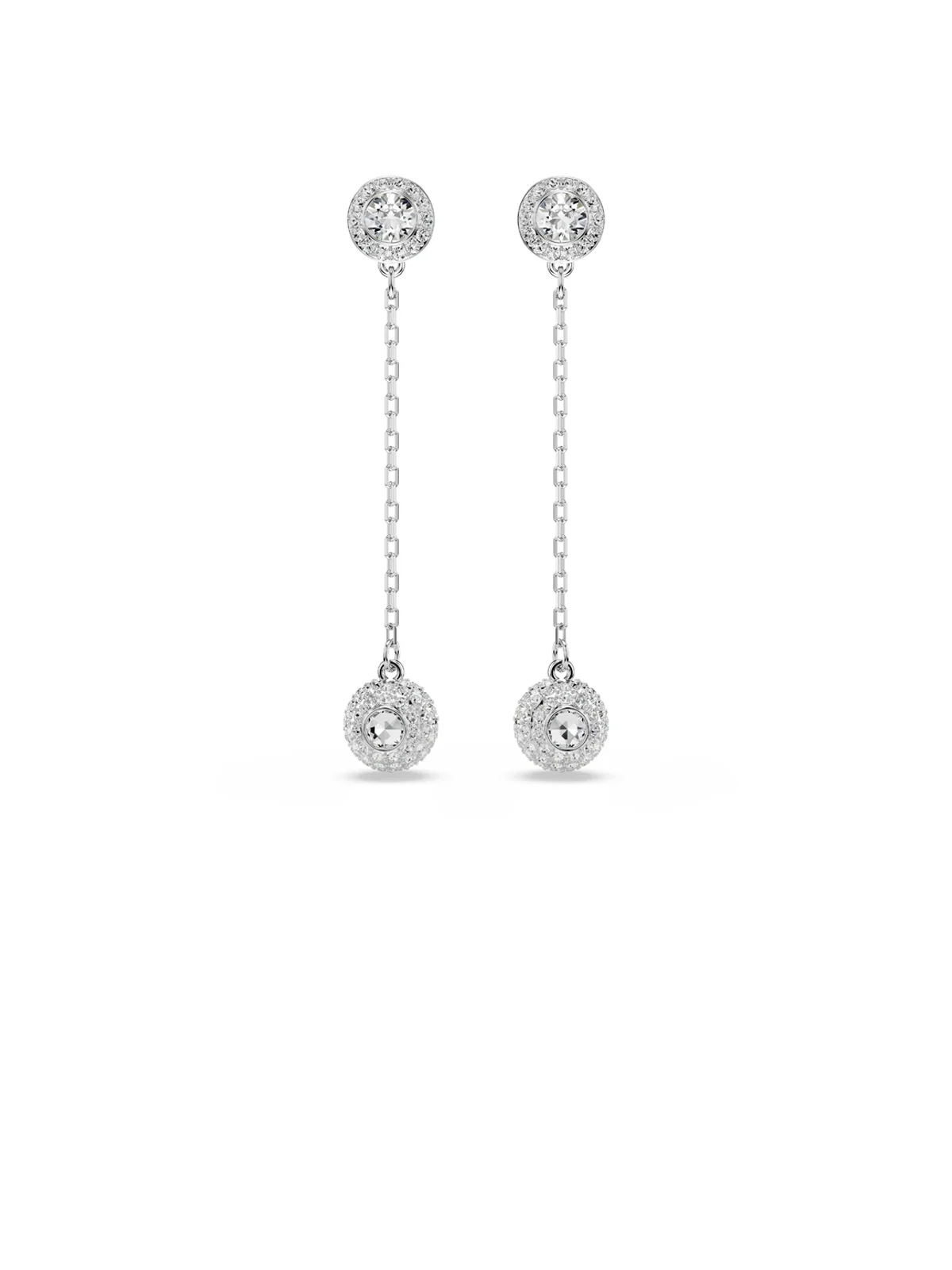 SWAROVSKI Bông Tai Una:Pe Cre/Rhs