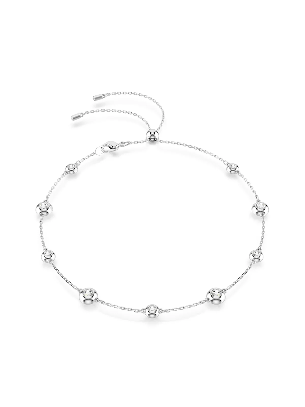 SWAROVSKI Vòng Cổ Una:Necklace X2 Side Cre/Rhs