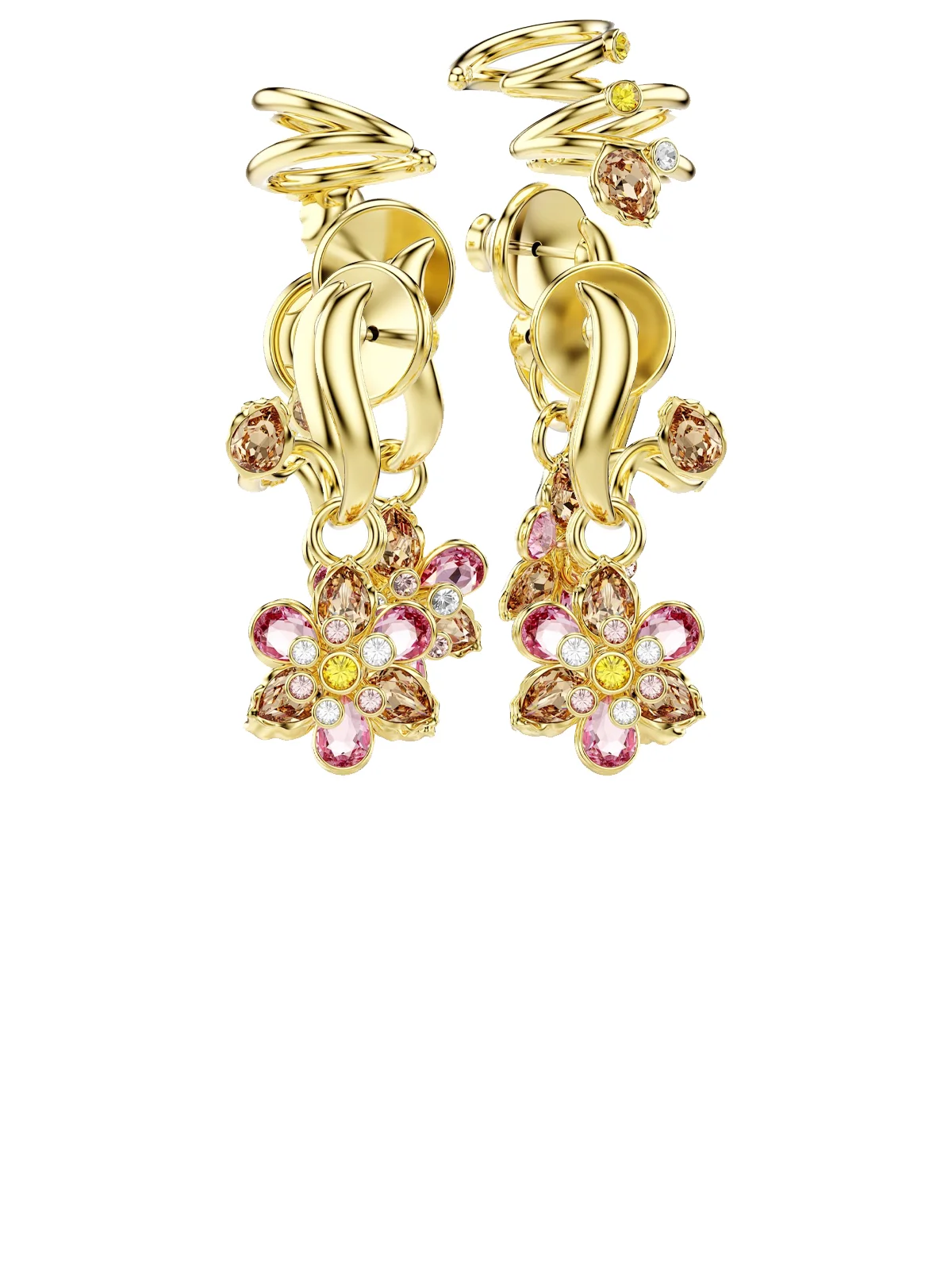SWAROVSKI Bông Tai Idyllia:Pe Mini Pink Mul/Gos