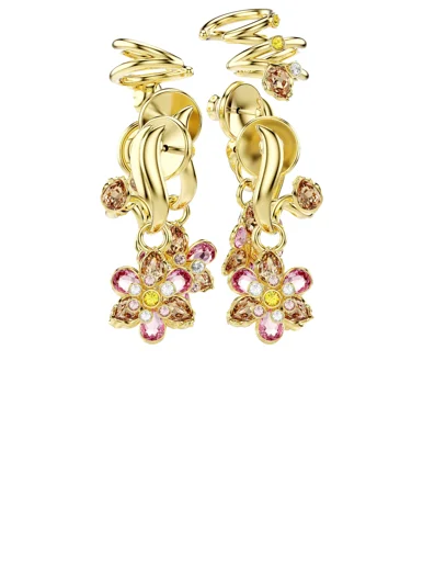 SWAROVSKI Bông Tai Idyllia:Pe Mini Pink Mul/Gos