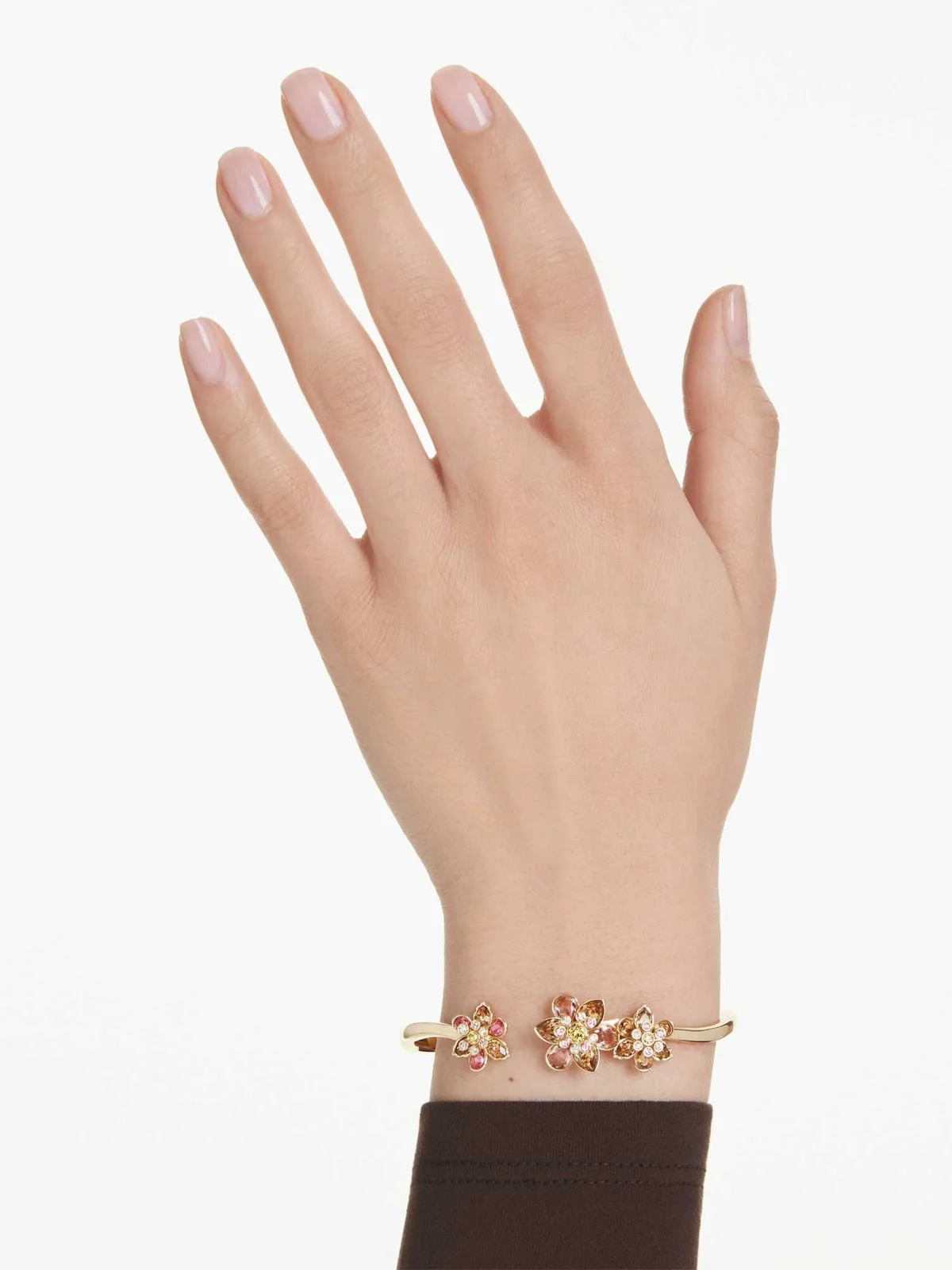 SWAROVSKI Vòng Tay Idyllia:Bangle Pink Mul/Gos