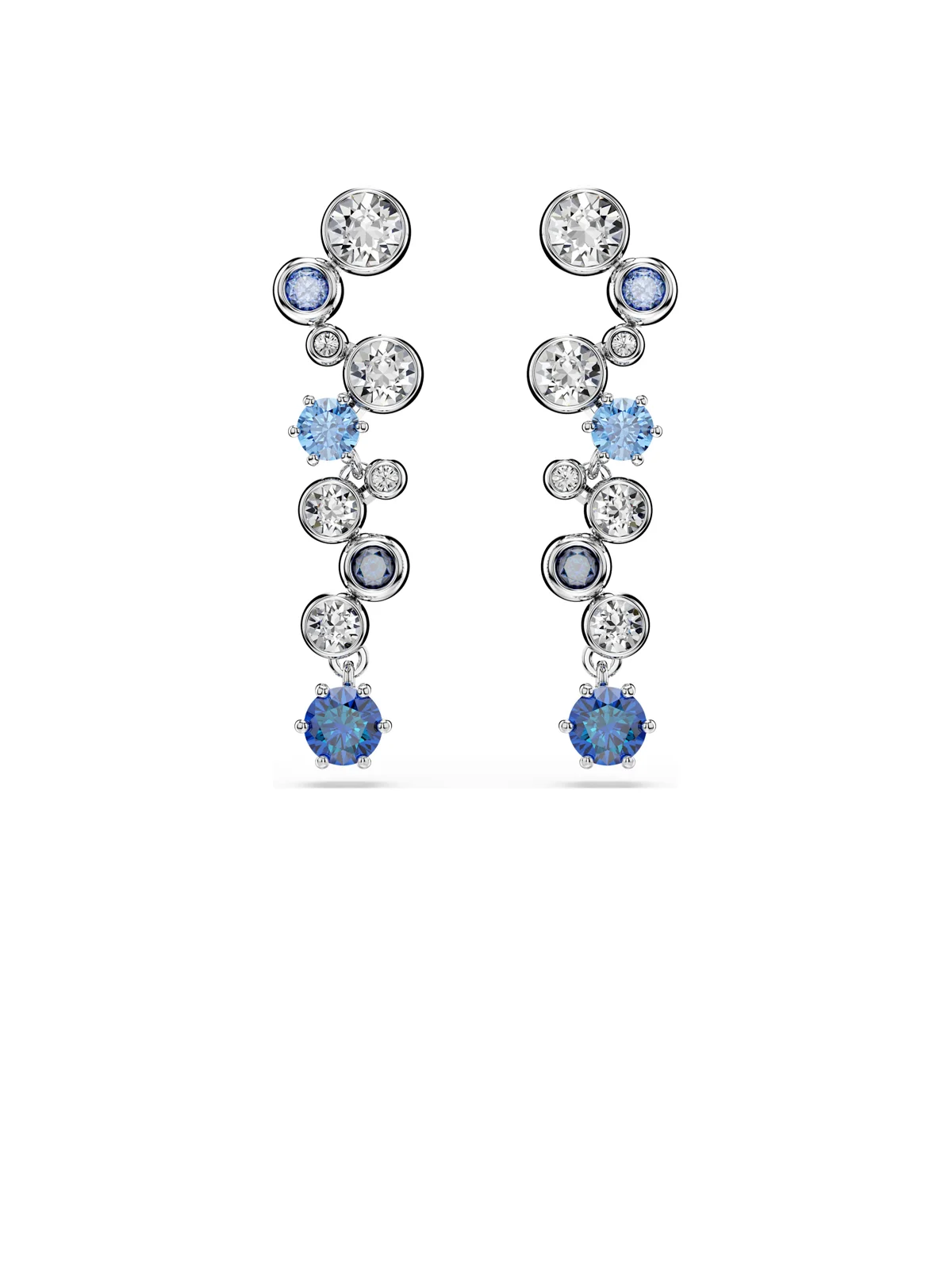SWAROVSKI Bông Tai Constella:Pe Blu/Rhs