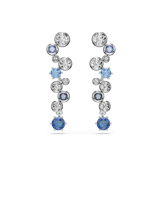 SWAROVSKI Bông Tai Constella:Pe Blu/Rhs