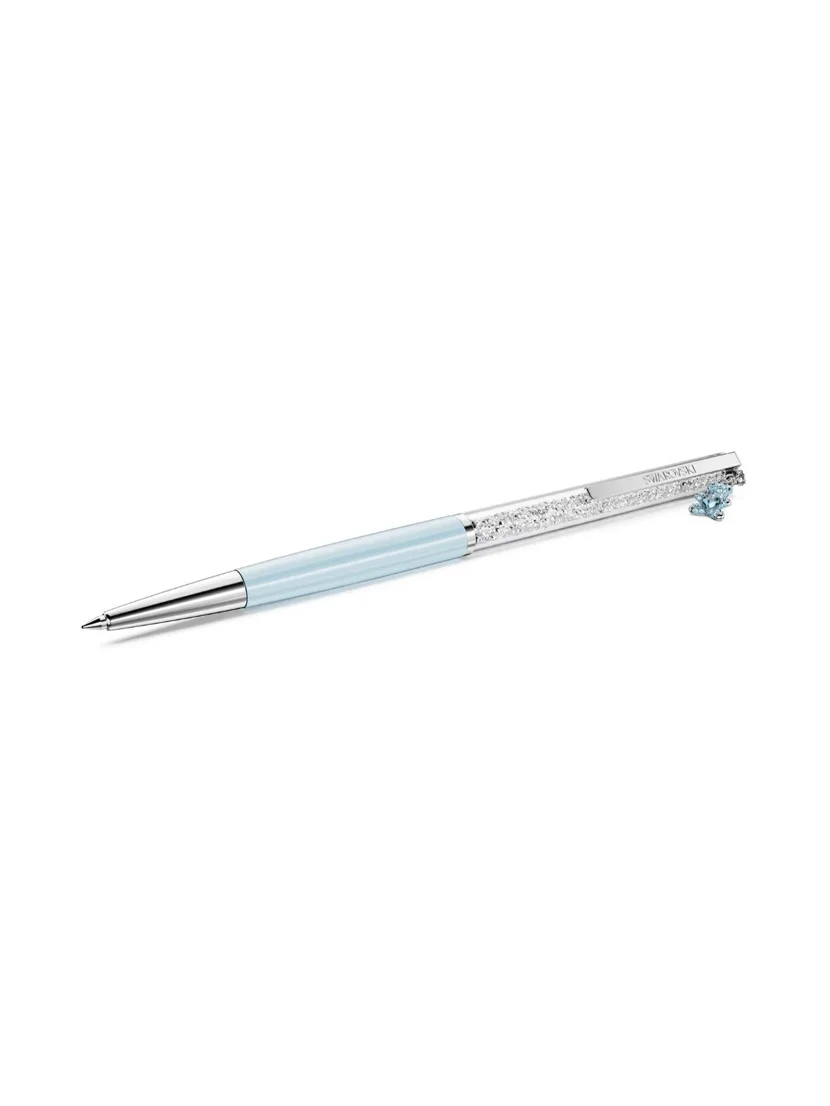 SWAROVSKI Bút Crystalline:Bp Teddy Aqua/Sis