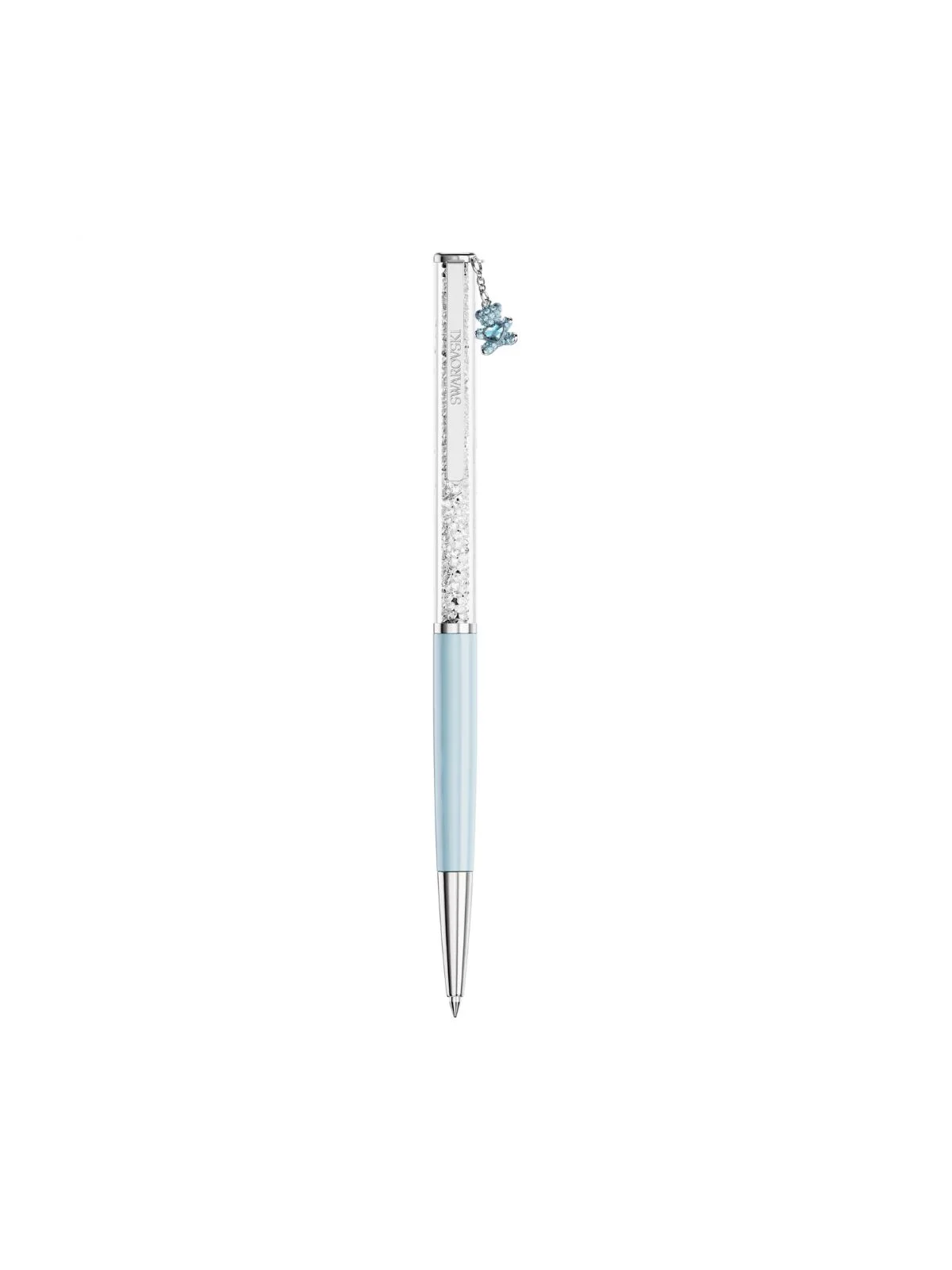 SWAROVSKI Bút Crystalline:Bp Teddy Aqua/Sis