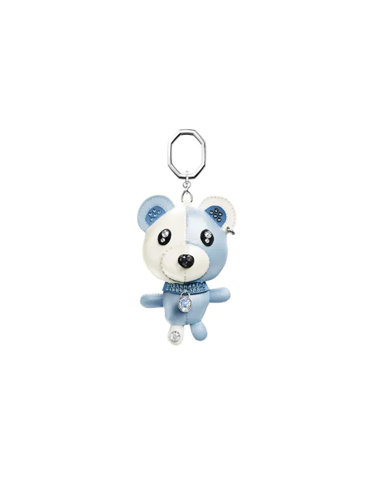 SWAROVSKI Móc Treo Trang Trí Teddy:Bagcharm Blu/Rhs