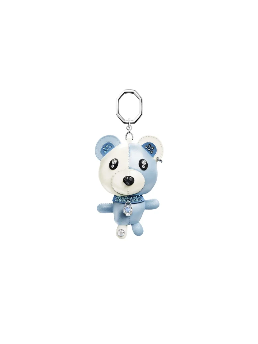 SWAROVSKI Móc Treo Trang Trí Teddy:Bagcharm Blu/Rhs