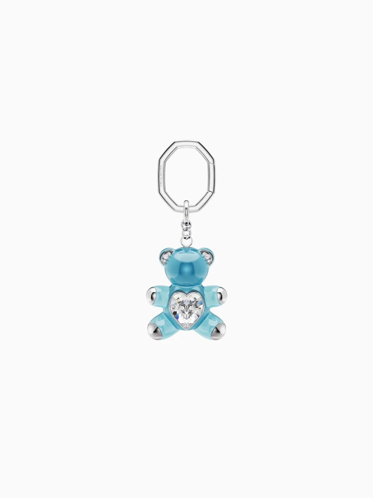 SWAROVSKI Móc Khóa Teddy:Keyring Blu/Rhs