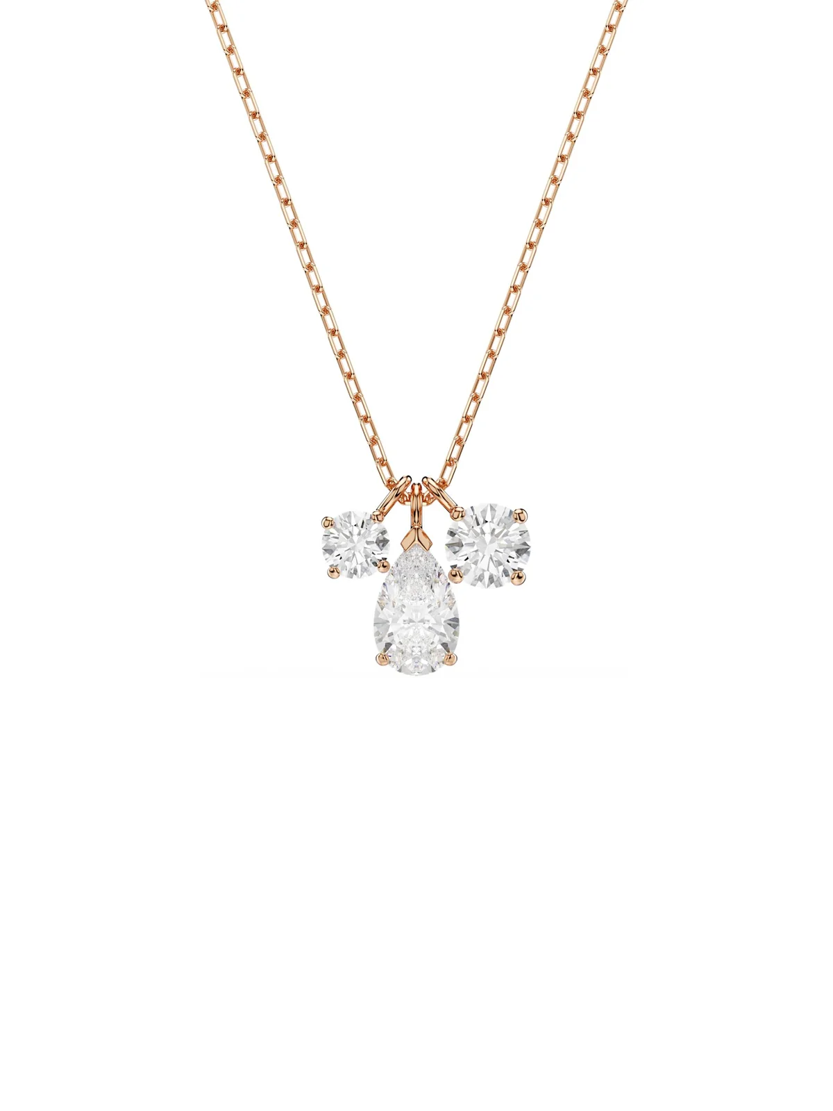 SWAROVSKI Vòng Cổ Mp Mesmera:Pend White/Ros