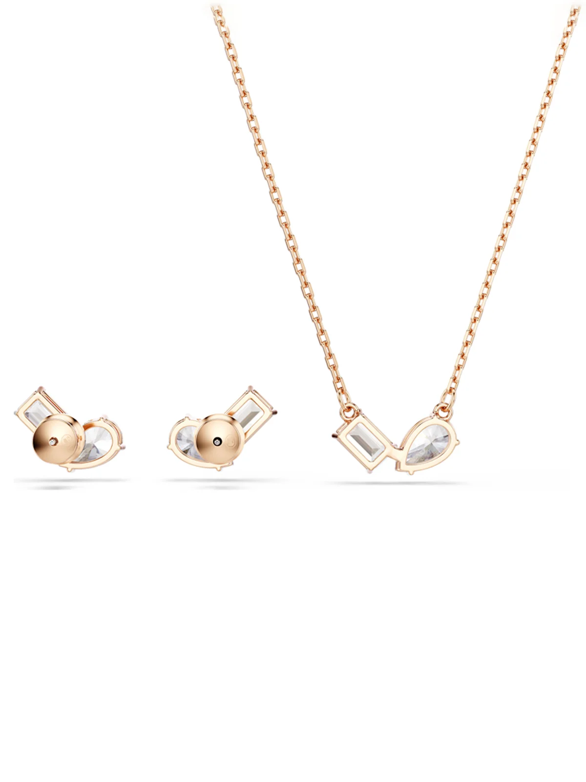 SWAROVSKI Bộ Trang Sức Mesmera:Set Moi N Toi Wht/Ros