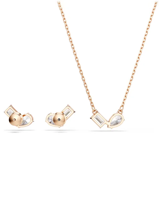 SWAROVSKI Bộ Trang Sức Mesmera:Set Moi N Toi Wht/Ros