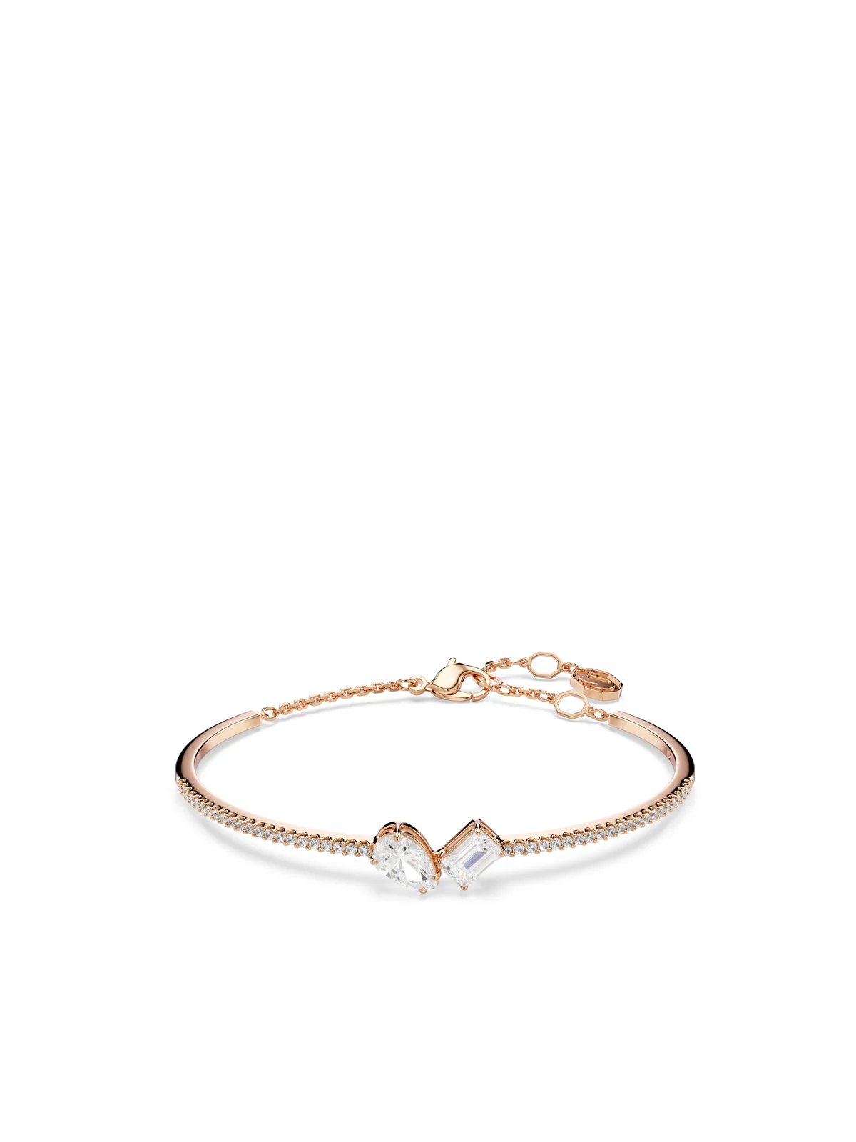 SWAROVSKI Vòng Tay Mesmera:Soft M N T Wht/Ros M