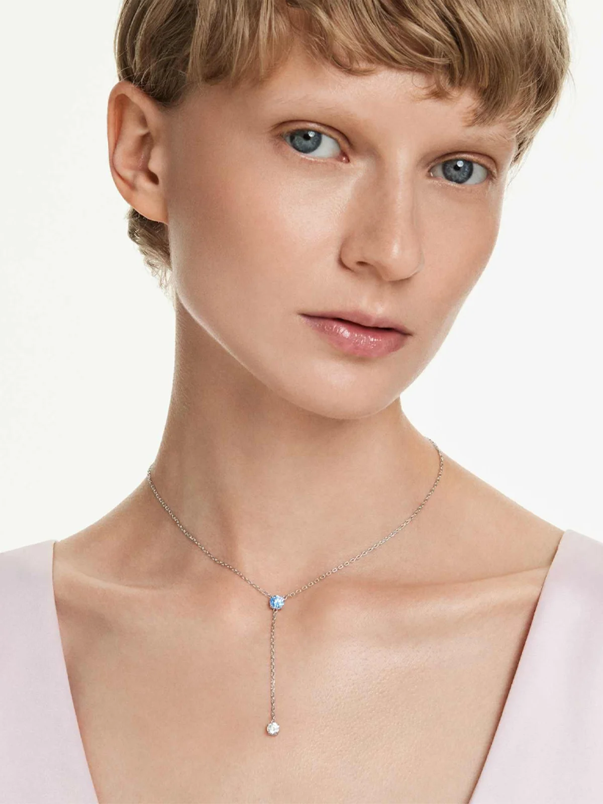 SWAROVSKI Vòng Cổ Mp Stilla:Necklace Fanbl/Rhs