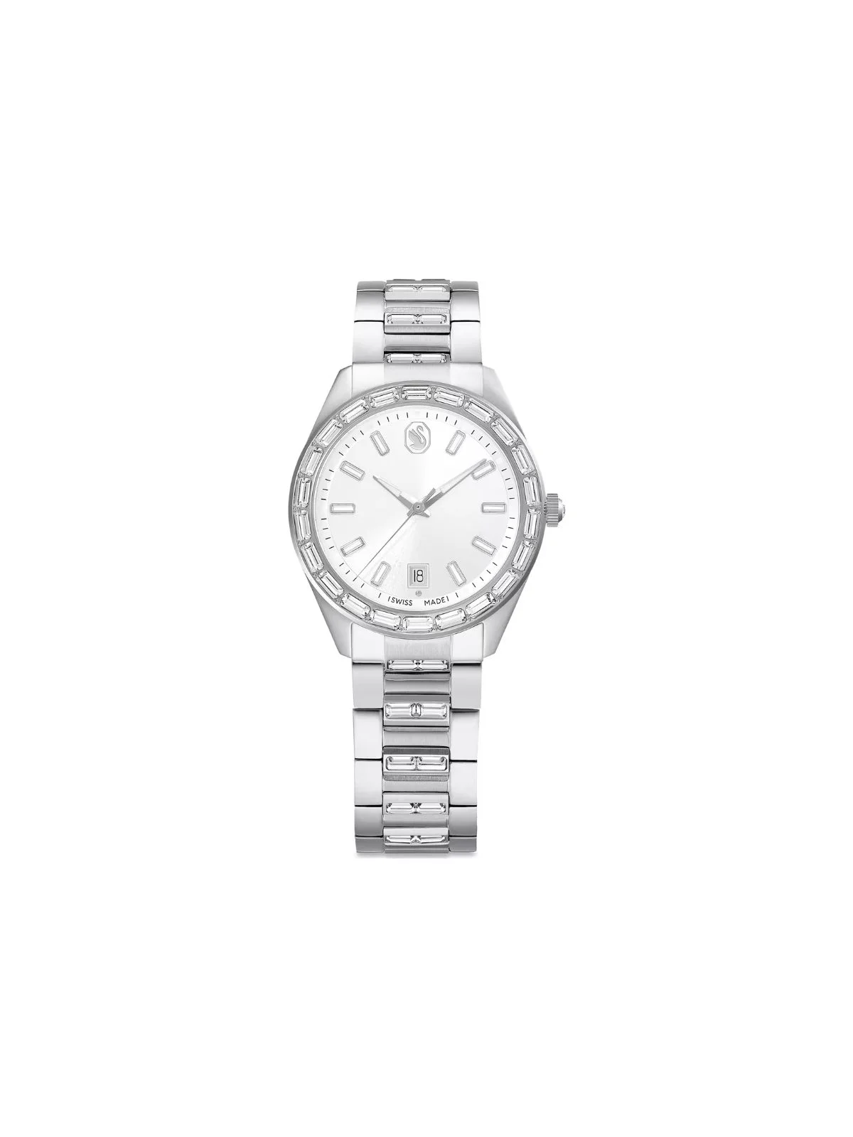 SWAROVSKI Đồng Hồ Matrix:Mb Sts/Wht/Sts