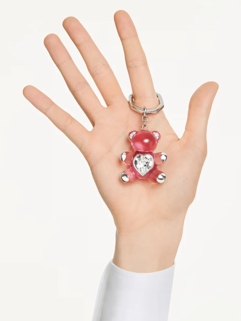 SWAROVSKI Móc Khóa Teddy:Keyring Pin/Rhs