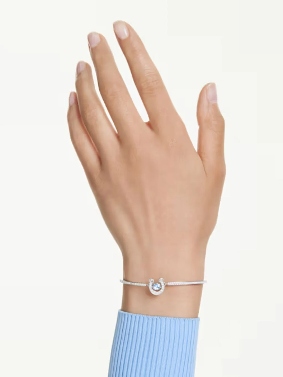 SWAROVSKI Vòng Tay Symbolica:Soft Blu/Rhs M