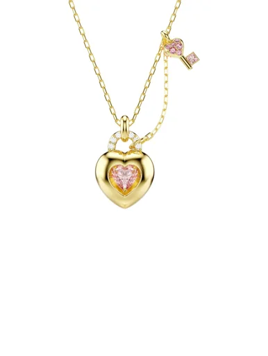 SWAROVSKI Vòng Cổ Idyllia:Necklace Heart Mul/Gos