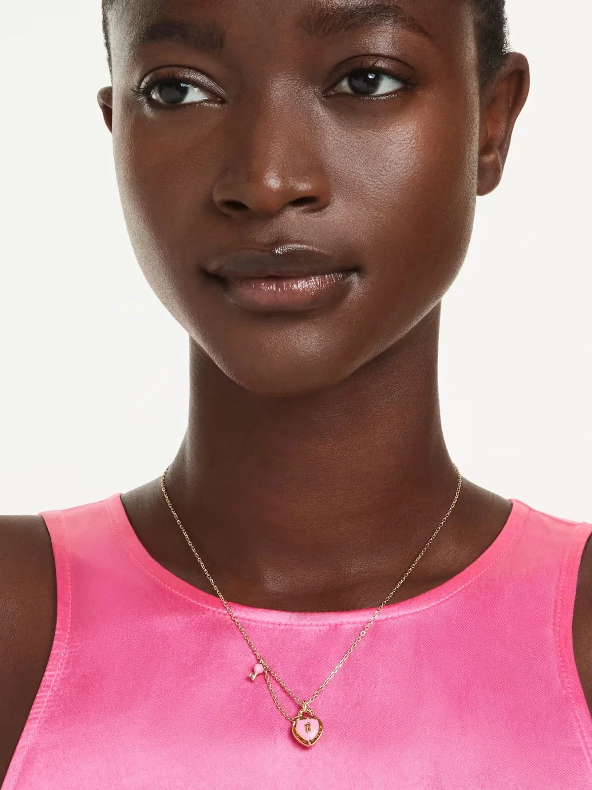 SWAROVSKI Vòng Cổ Idyllia:Necklace Heart Mul/Gos