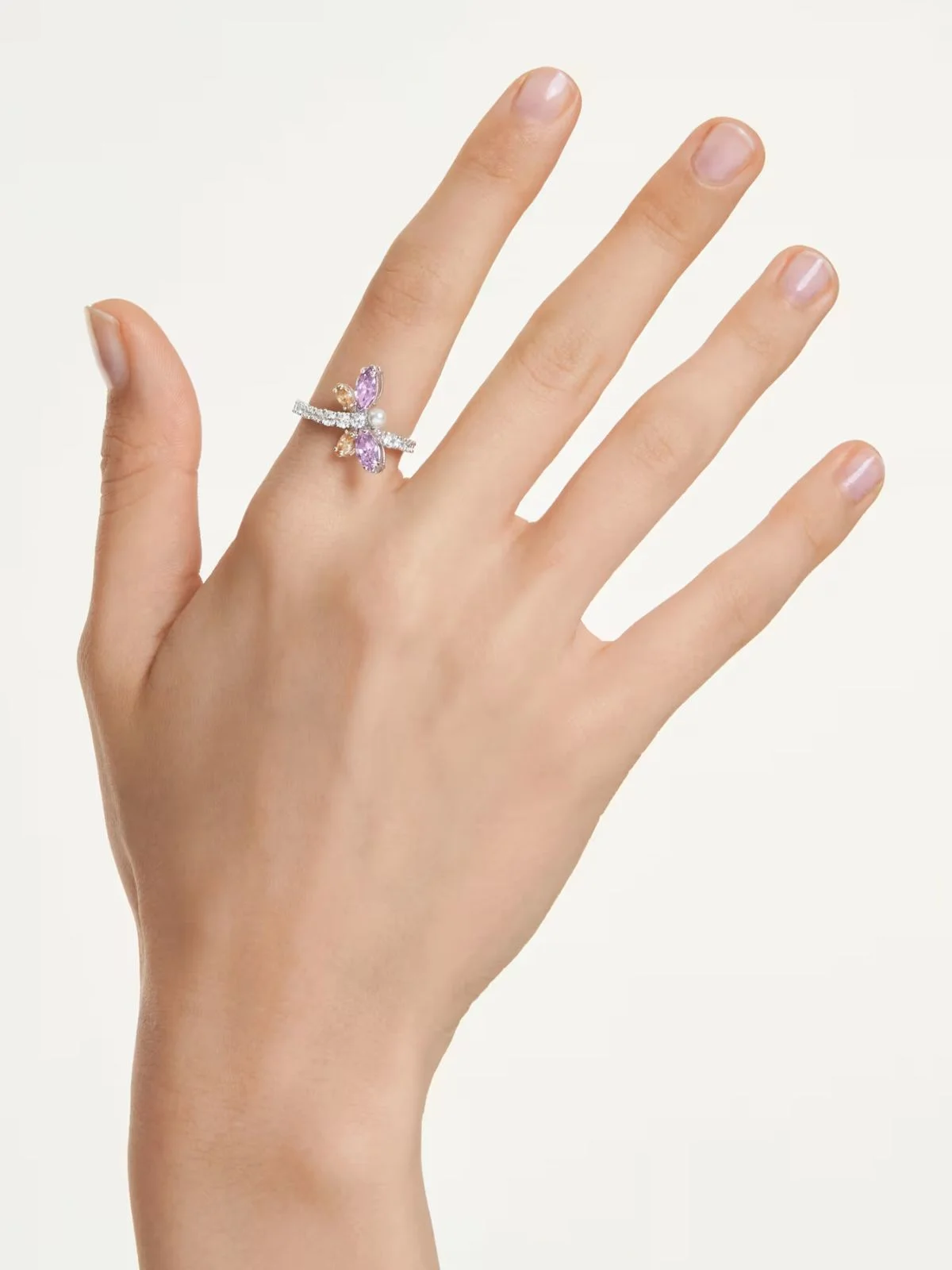 SWAROVSKI Nhẫn Capsule:Ring Mul/Rhs 55
