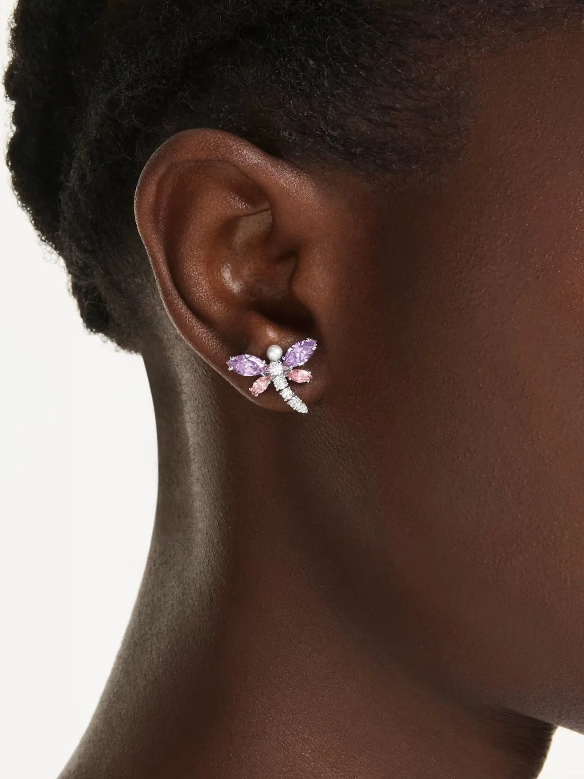 SWAROVSKI Bông Tai Capsule:Pe Motif Mul/Rhs