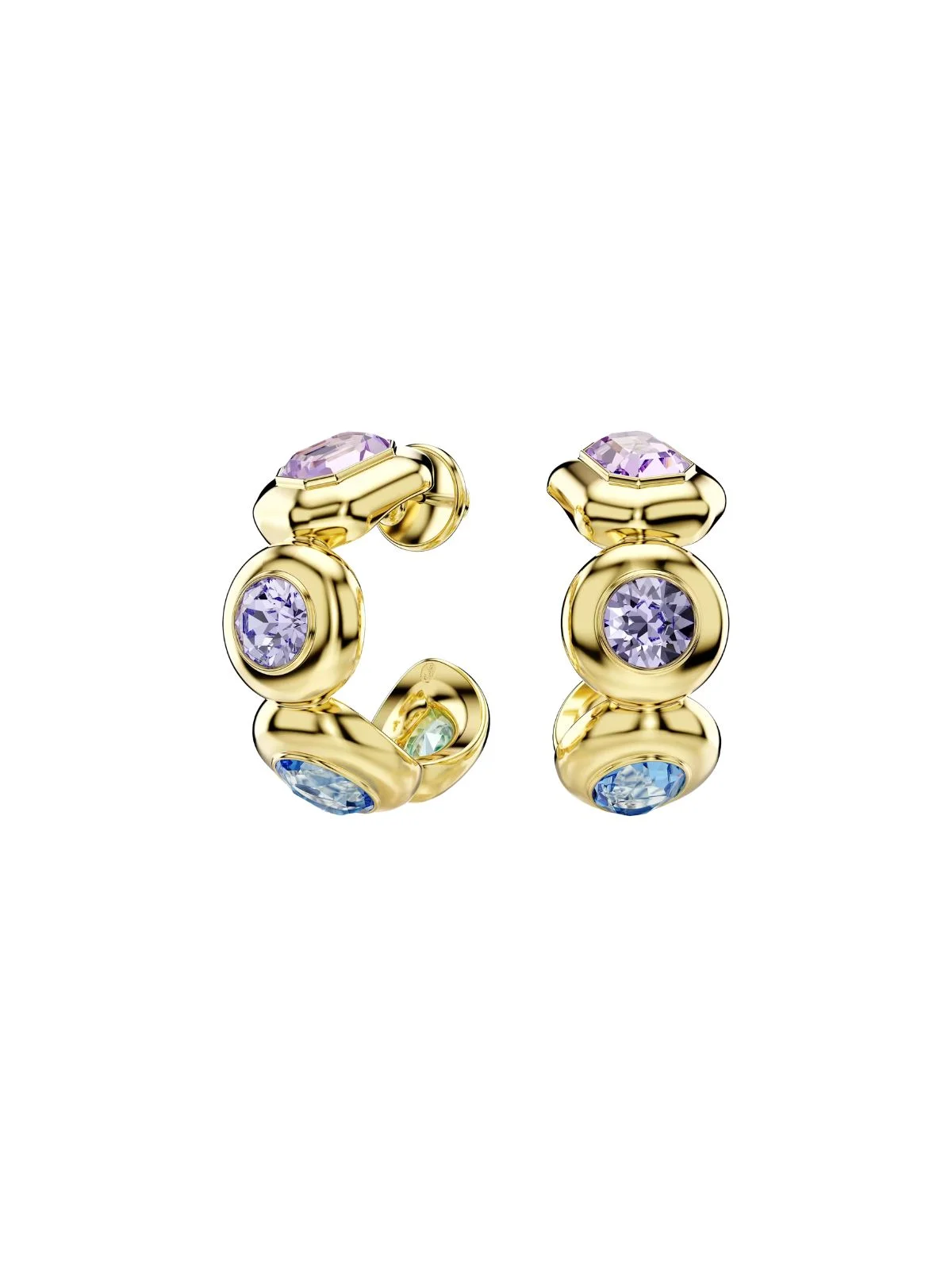 SWAROVSKI Bông Tai Gema:Pe Hoop Mul/Gos