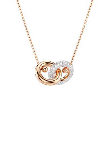 SWAROVSKI Vòng Cổ Dextera:Pend S Cre/Ros