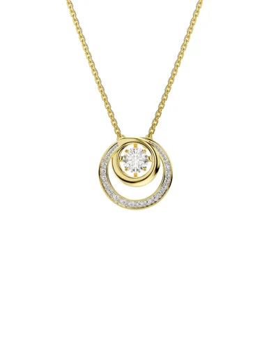 SWAROVSKI Vòng Cổ Hyperbola:Pend Whi/Gos