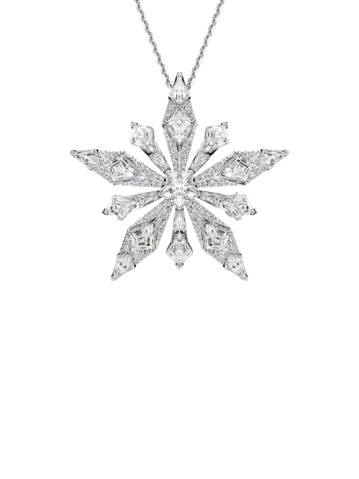 SWAROVSKI Vòng Cổ Idyllia:Pend Star White/Rhs